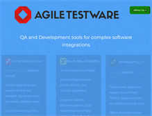 Tablet Screenshot of agiletestware.com